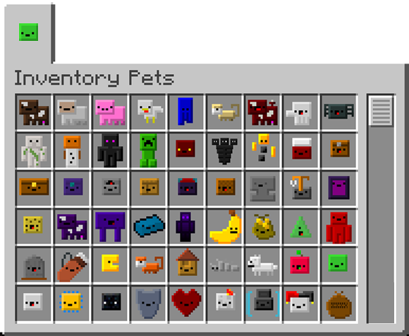 Overview - Inventory Pets - Mods - Projects - Minecraft 